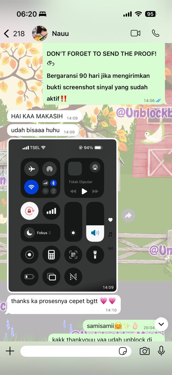 fireywork's tweet photo. Guys aku kasih rekomendasi unblock imei only 100 rb ajaaa! FAST PROSES, Full Garansi dan bisa Pay Akhir😻
kontak dan testi disini ya

wa : https://t.co/1dXWjtxmi0
testi : https://t.co/WnuCHPcdo6 https://t.co/Y0ffKTW2v5