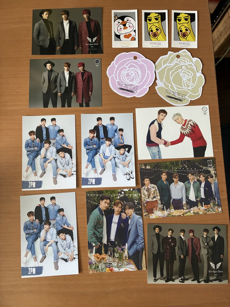 nsach2's tweet photo. 2PM ドームのトレカ　郵送交換希望です。

求　6人(通常、レア)
　　買取も希望

譲　写真のトレカ、ステッカー
　　こちら複数もOK

この他、過去トレカ等もありますので、お問い合わせいただければと思います。
よろしくお願いします。

#2PM
＃2PMトレカ https://t.co/MFkkE280Cx