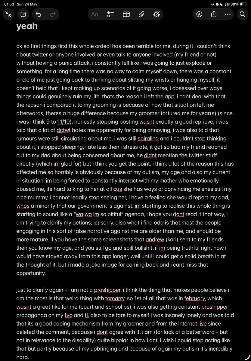 harveysrr's tweet photo. please repost / interact at all, thank you. if this doesnt help anything i might end up just scrapping this account and starting fresh, like a friend suggested. https://t.co/1wLqrXgFWx