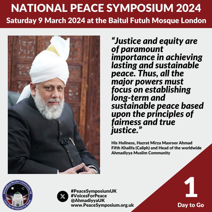 ktahirahmad906's tweet photo. #KhilafatForPeace https://t.co/JDR6TpDMh7