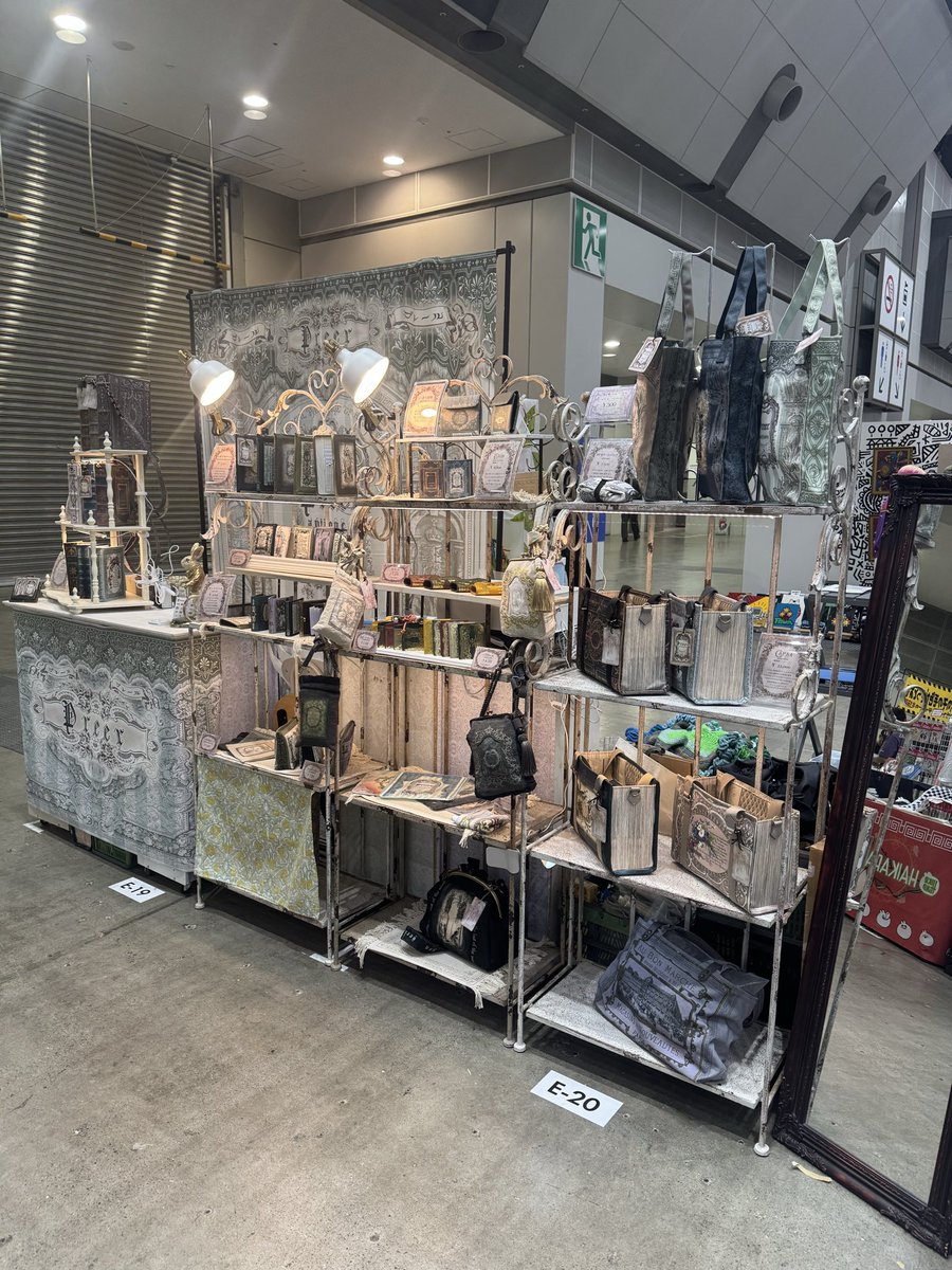 preer・プレール 5/23.24 デザフェス 西1 E-19.20 tweet media