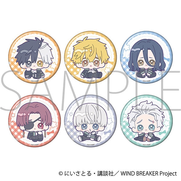 2026年6月26日発売「WIND BREAKER」みにぴえんず パールバッジ