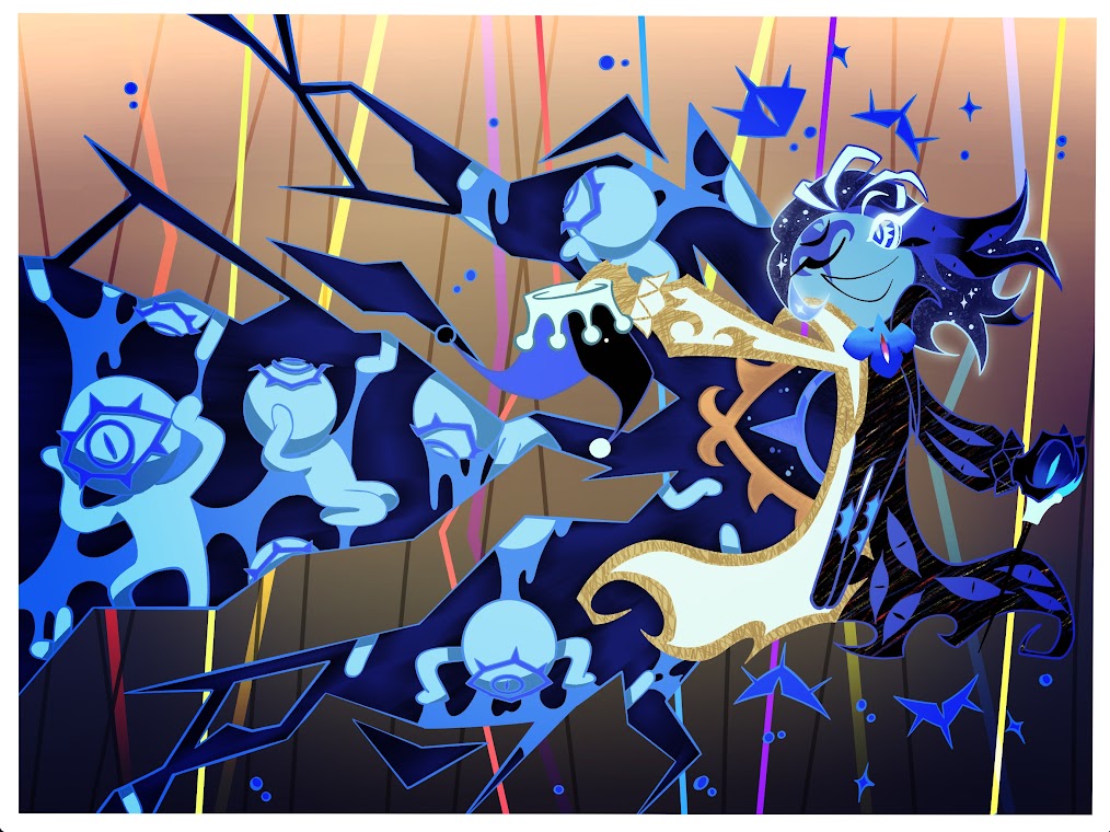 lNeonnickl's tweet photo. LET THE SHOW BEGIN

I've fell into a rabbit hole for cookie run kingdom, help

#crk #cookierunfanart #cookierunkingdom #crkfanart #shadowmilkcookie #shadowmilkfanart https://t.co/DmLPypqIsP