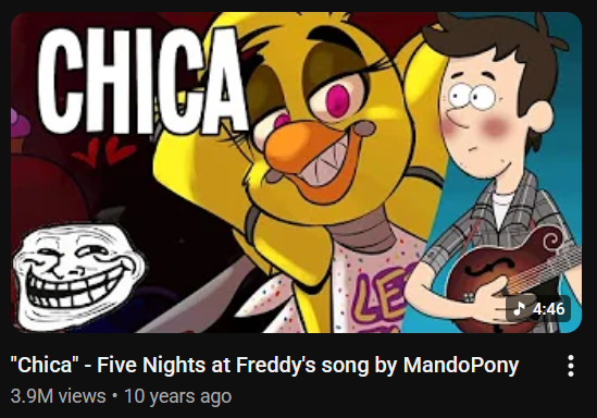 dominyuck's tweet photo. on everyone's souls WE are all serenading the frickbear's 3 animatronics we're crushing on with THIS song. 👇 https://t.co/AQ8o5fDOr7