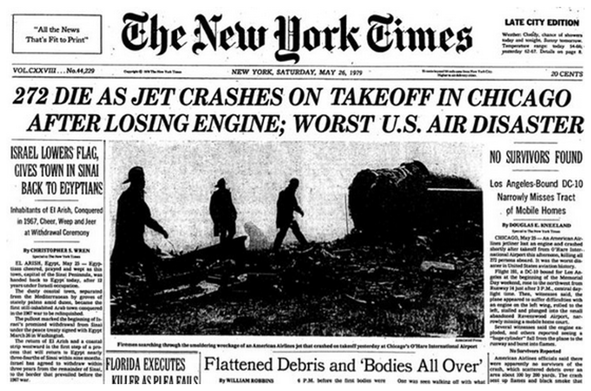 AskThePilot's tweet photo. Memorial Day:  Remembering AA 191.

https://t.co/rmSt0BcQpP https://t.co/Xn6x8E4qku