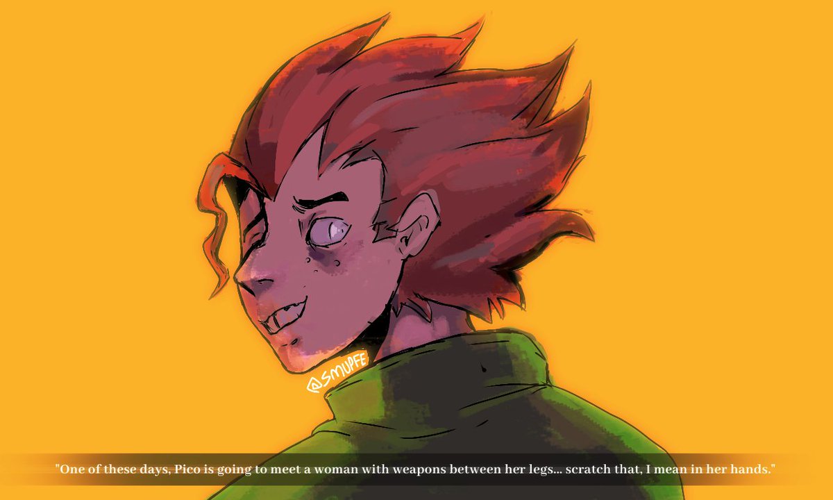 smupfe's tweet photo. Pico school #art #fanart #artist https://t.co/fetM1tbgFp