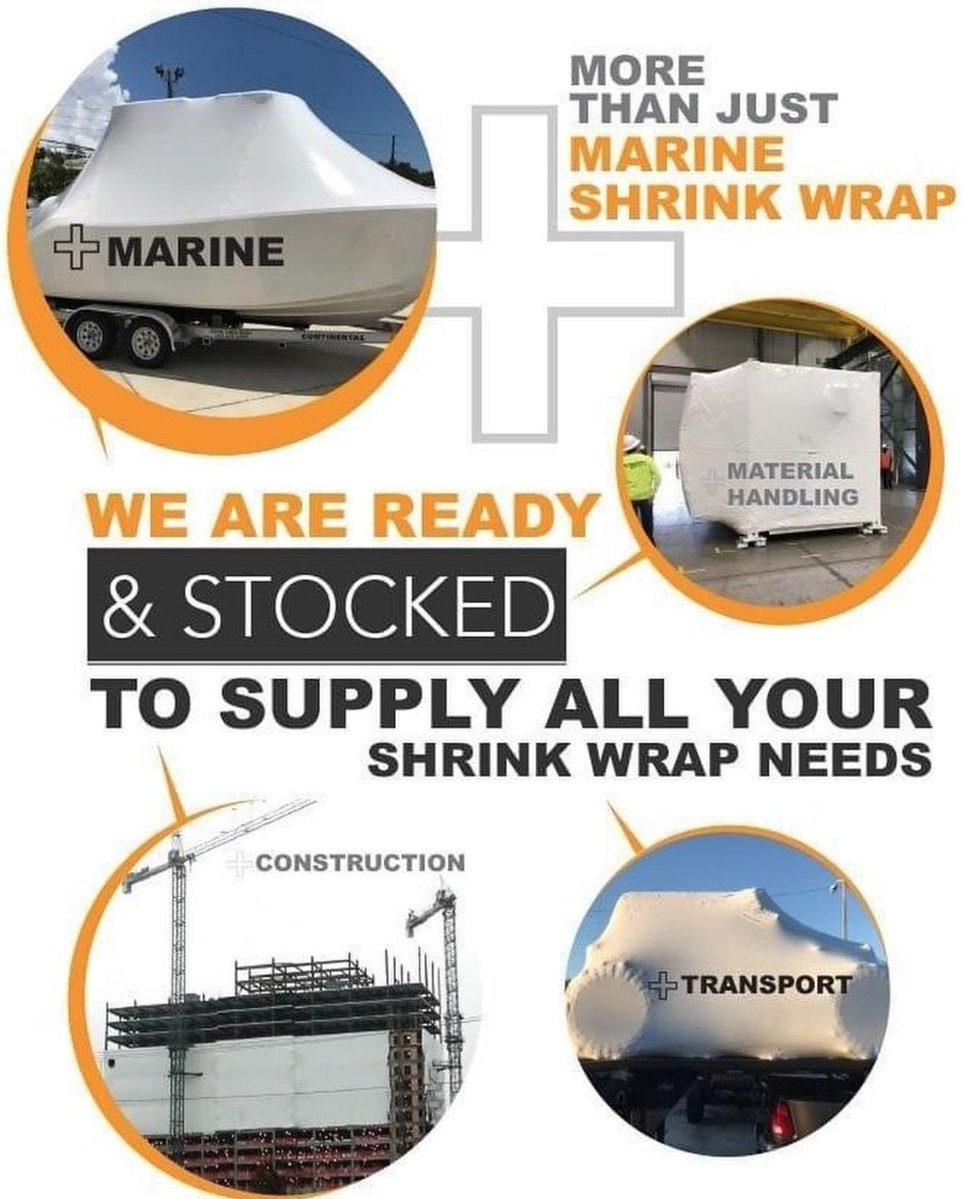 Drake_Company's tweet photo. Dr. Shrink, Inc. offers a complete shrink wrapping solution used for covering almost all objects. 

In stock and ready to go - contact us with your protection &amp; containment needs!

🛡️🤑🙏✅💨🚧🔄 https://t.co/rzWytBXp8c
