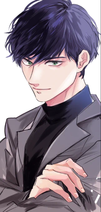 北川さんのカラーこれ1枚しかないことに気づいた(前にドラマCDの告知絵で描いたもの) #まて好き