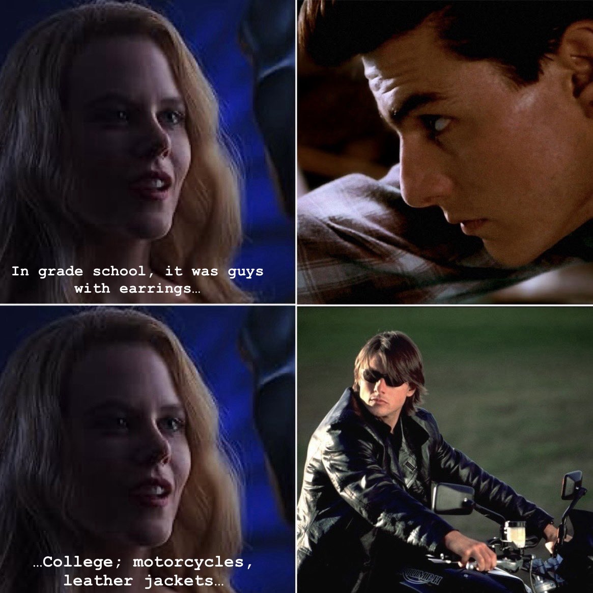 StJimmySkywalk1's tweet photo. The wrong kind of man… 

#MissionImpossible #nrw #MI2 #TomCruise #ReleaseTheSchumacherCut https://t.co/UT7qafaEp1