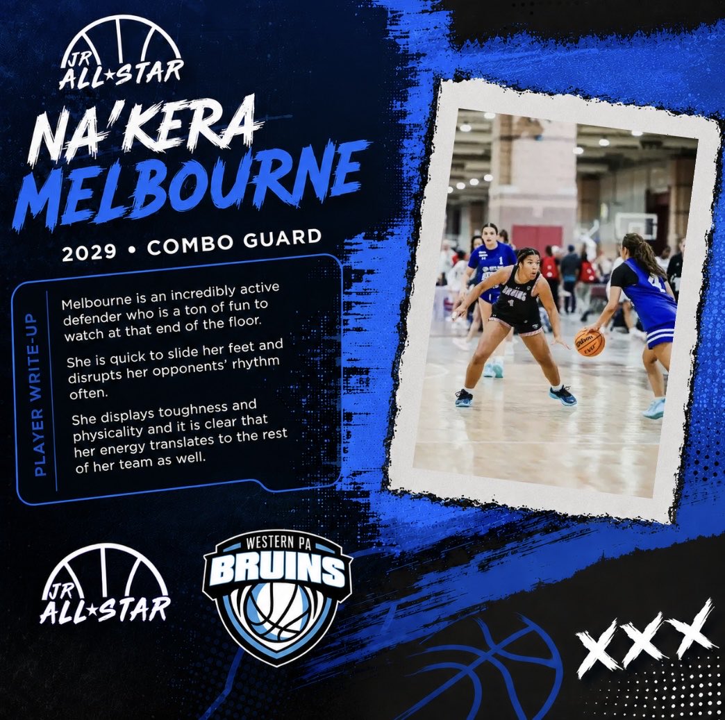 NakeraMelbourne's tweet photo. Thank you @jrallstar for the writeup and recognition! 

#whynotyou #whynotme #whynotus 

@SelectEventsBB @Twism44 @Moneyy13 @wpabruins2029 @WPABruinsAAU https://t.co/lXvyLbEQE0