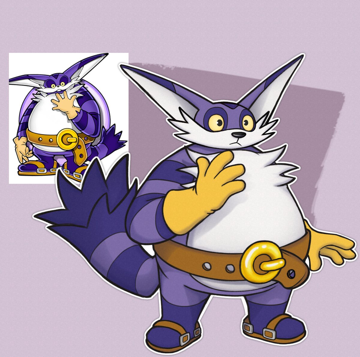 benteem1's tweet photo. 大猫
#bigthecat #sonicfanart https://t.co/jld3XUZPPG