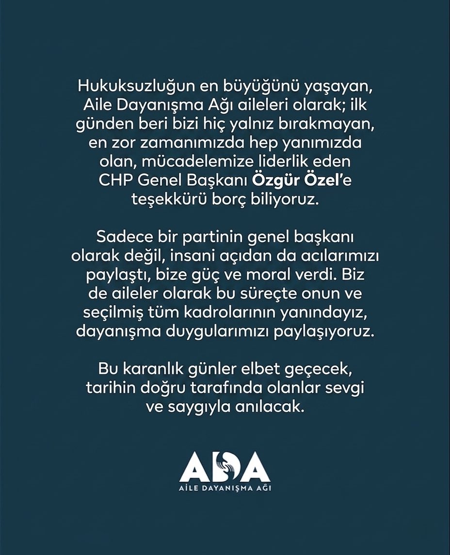 Aile Dayanışma Ağı tweet media