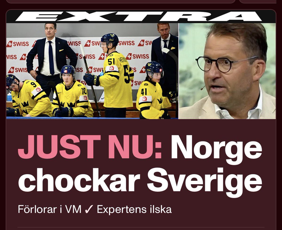 Herr_Bang's tweet photo. Nå er det mørkt på den andre siden av grensa. #2hockey https://t.co/yyoV1J4XRF
