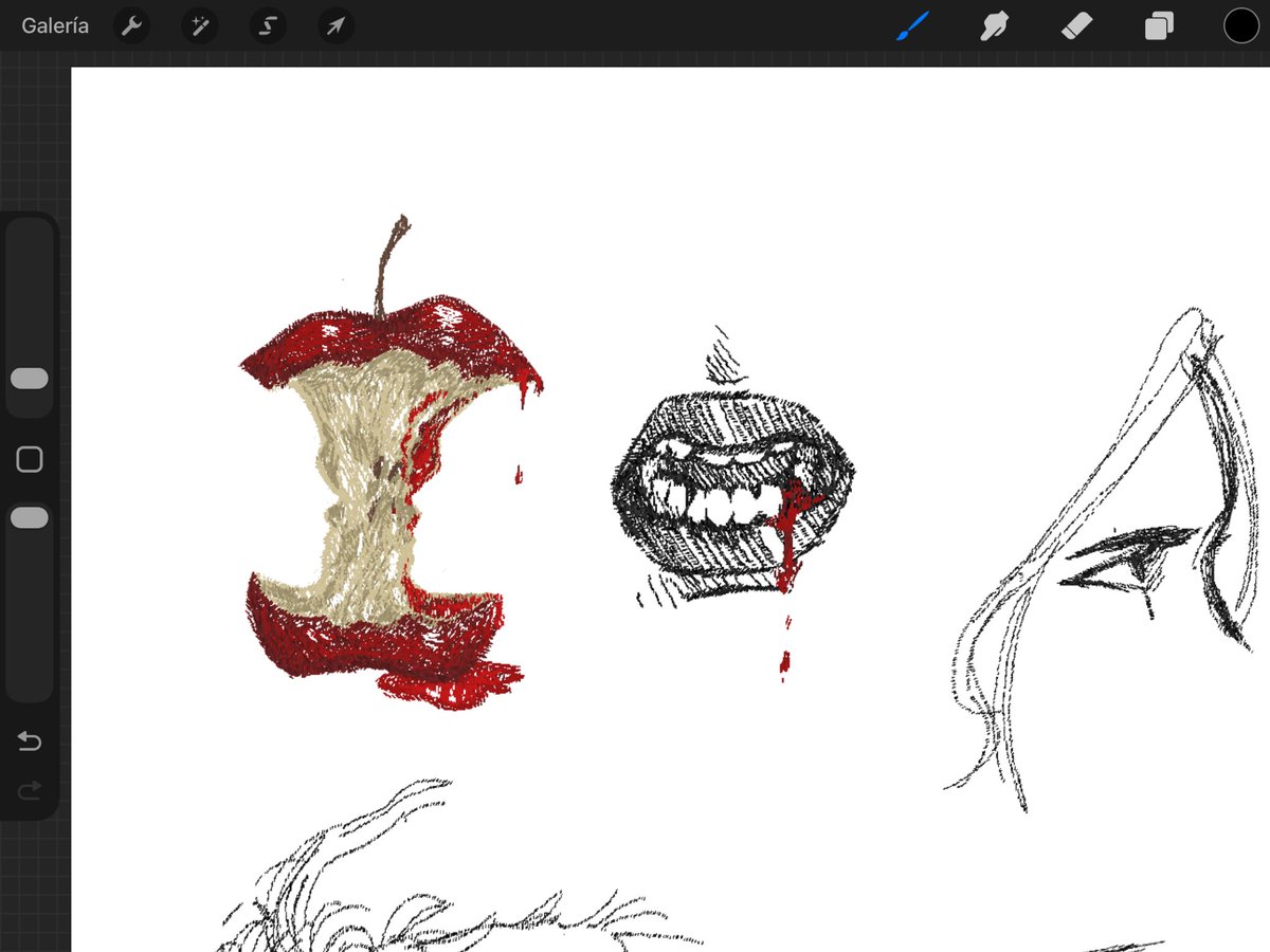 blurzzvx's tweet photo. lost a tooth #pencil #procreate #sketch #drawingsㅤㅤ https://t.co/D3cHiOslwA