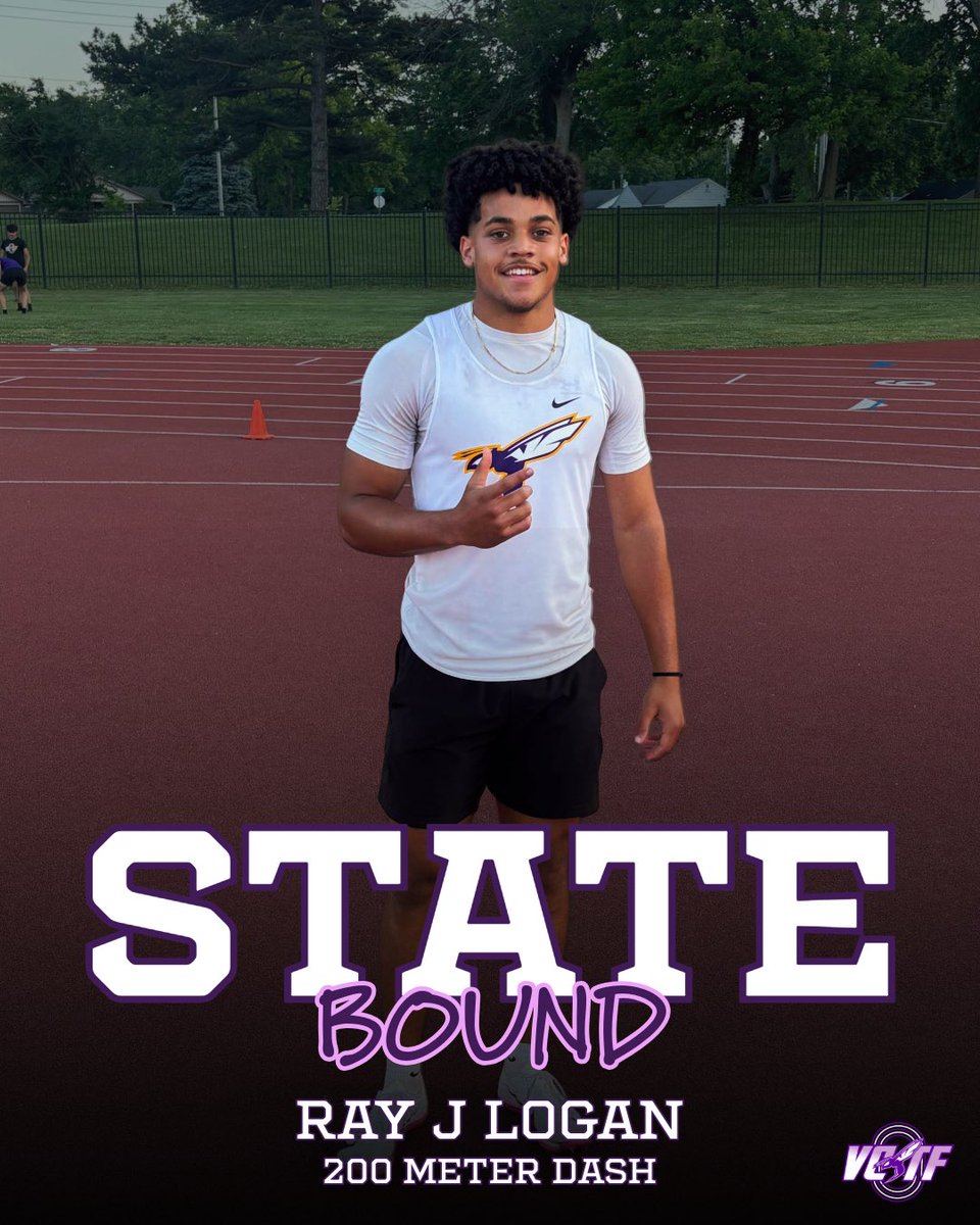 valleycentertf's tweet photo. RayJ Logan is State Bound! 3rd place and an automatic qualifier in the 200! 
#VCTF #BeGreat https://t.co/JsbRJj9etj