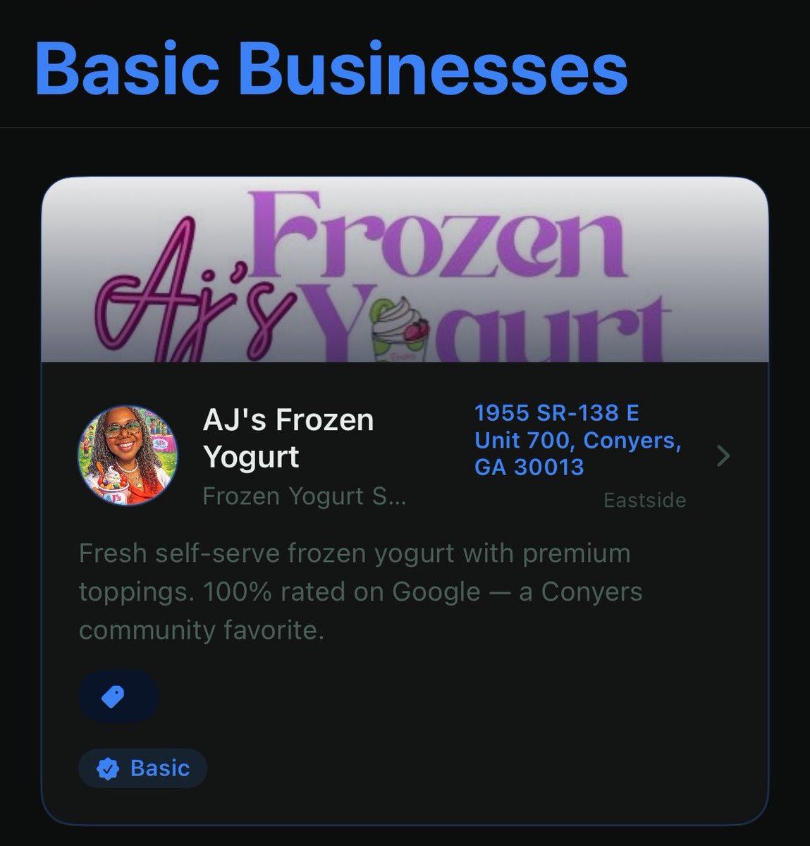 FreventApp's tweet photo. Client has updated her profile! https://t.co/7Qupt6XcI4