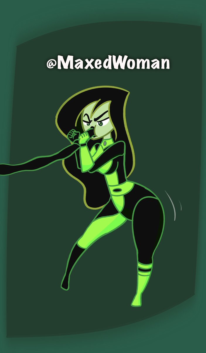 MaxedWoman's tweet photo. Shego Fills to Match Her Ego 1

The character depicted is above the Age of 18.

https://t.co/hwOiVxflxi

#shego #kimpossiblefanart #inflation #fullbodyinflation #liquidinflation https://t.co/GdnTfo5I24