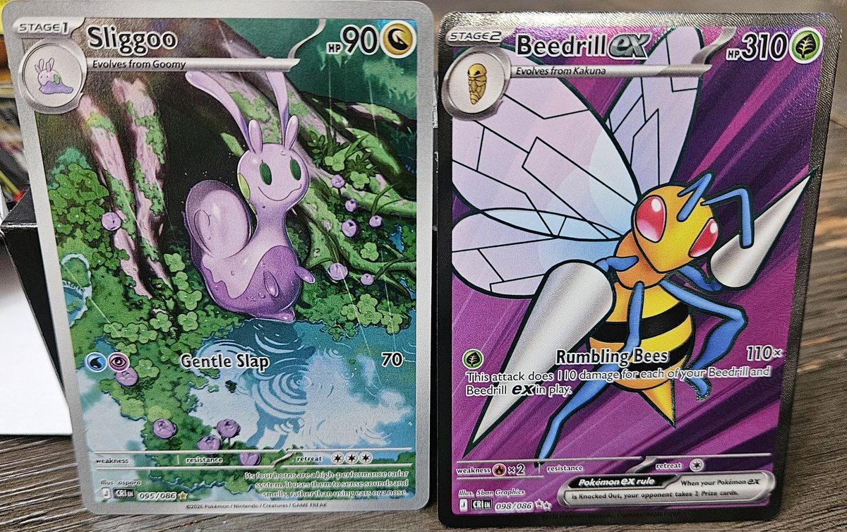 BrizardWizard's tweet photo. @JohnnyCrambo Our first booster bundle with a couple of hits! https://t.co/f9CppeaYbS