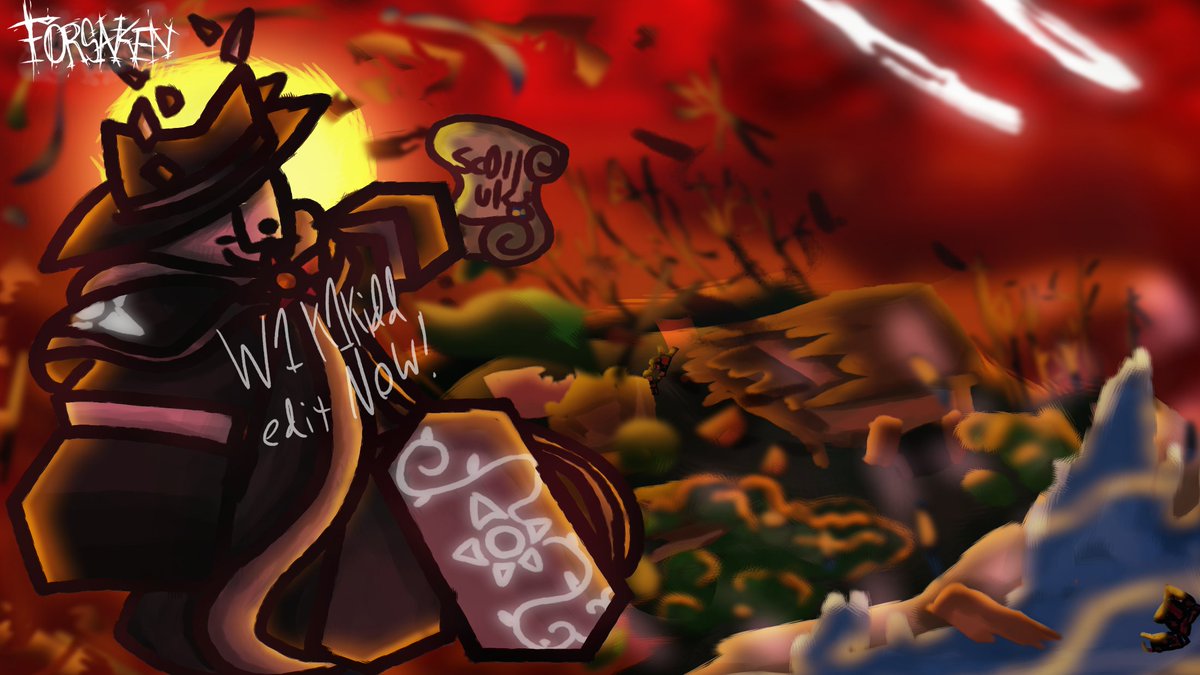 ForsakenWikiFD's tweet photo. w1k1kidd's Chase Theme Premiere!
in 36 minutes, the w1k1kidd chase theme video + visuals will be going live!!
It was made by @kooragrell !
Art made by LyeR24 and me!
#Forsaken #robloxforsaken
https://t.co/xOX1cexyY6 https://t.co/RFa1rY0yds