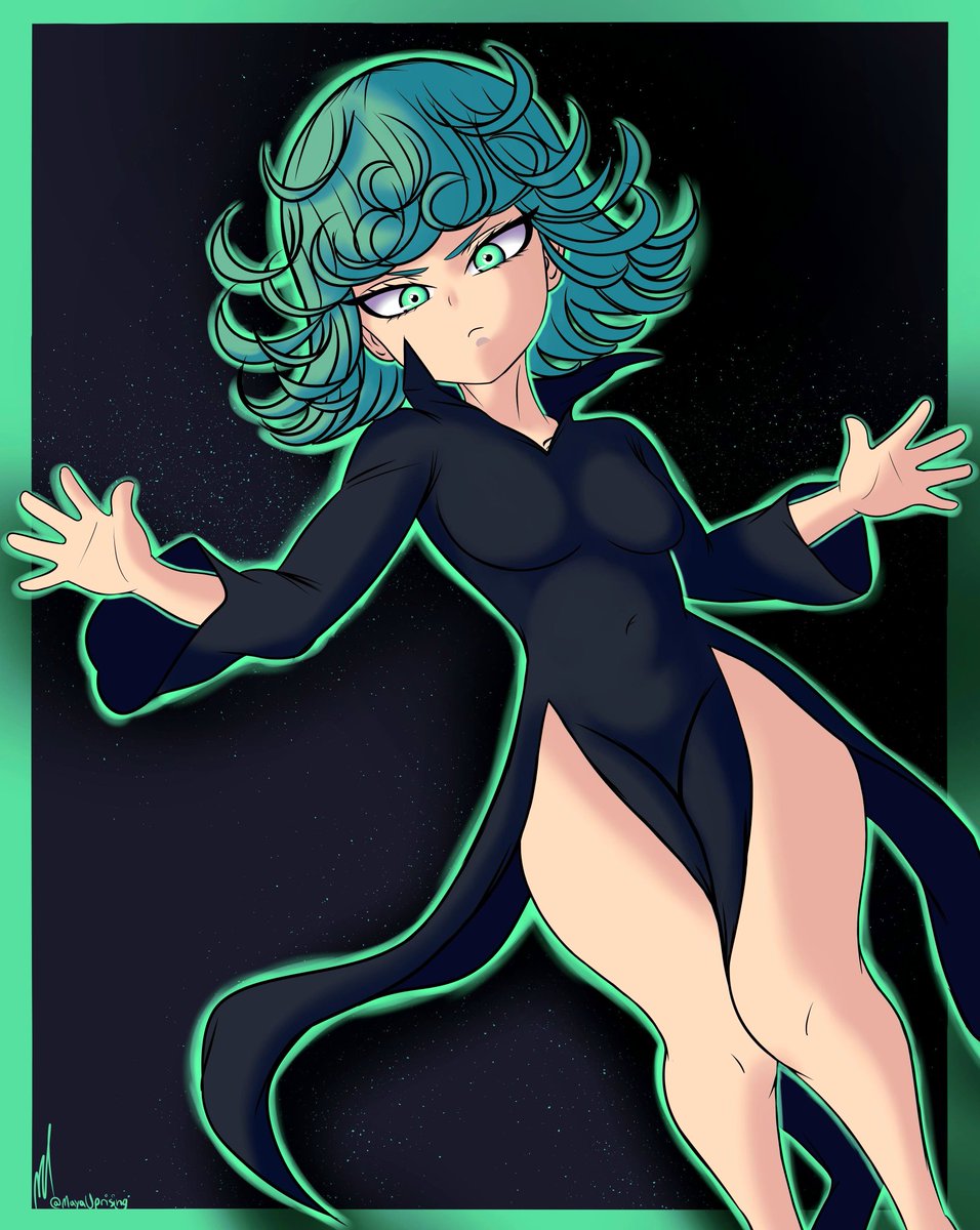 MayaUprising's tweet photo. @Sharkiel_Neris My tatsumaki art https://t.co/7Miu0145og