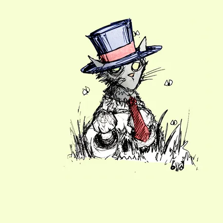 ArtistByron's tweet photo. I didn't realize that the Sketchy Cats mint had stopped so Happy Caturday, you can adopt yourself a Sketchy Cat again. These are going to be useful in the $HORDE to keep away the fLies.
Some of them are kinda cute too
161 remain until mint out
#caturday

https://t.co/AOmsiL3A2O https://t.co/HbbufttmEp