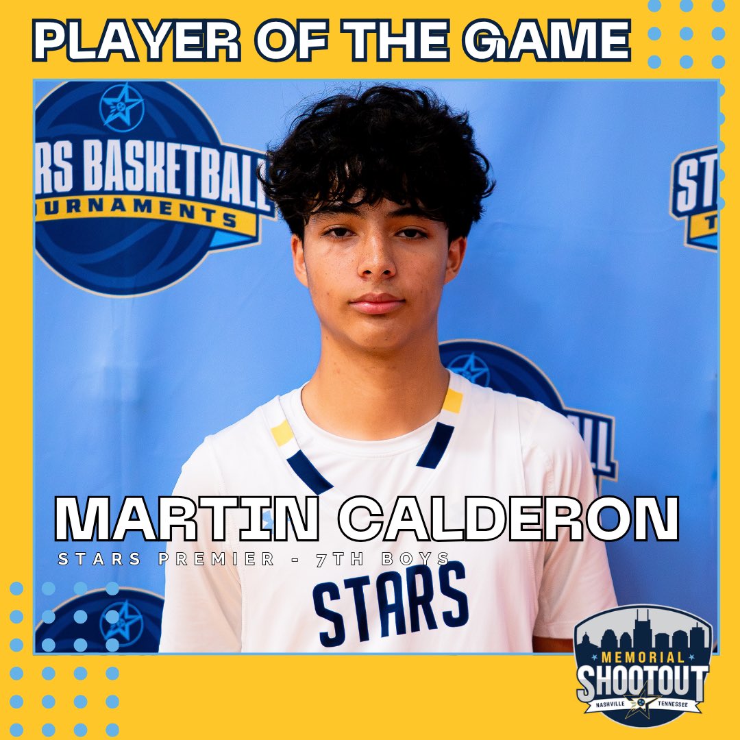 STARSTourney's tweet photo. STARS Memorial Shootout Players of the Game
Jackson Hydon - STARS Premier - 7th Grade
Martin Calderon - STARS Premier - 7th Grade
Aubri Flowers - Paris Heat - 8th Grade
Makayla Harris - Paris Heat - 8th Grade https://t.co/H9LP3e4Itr