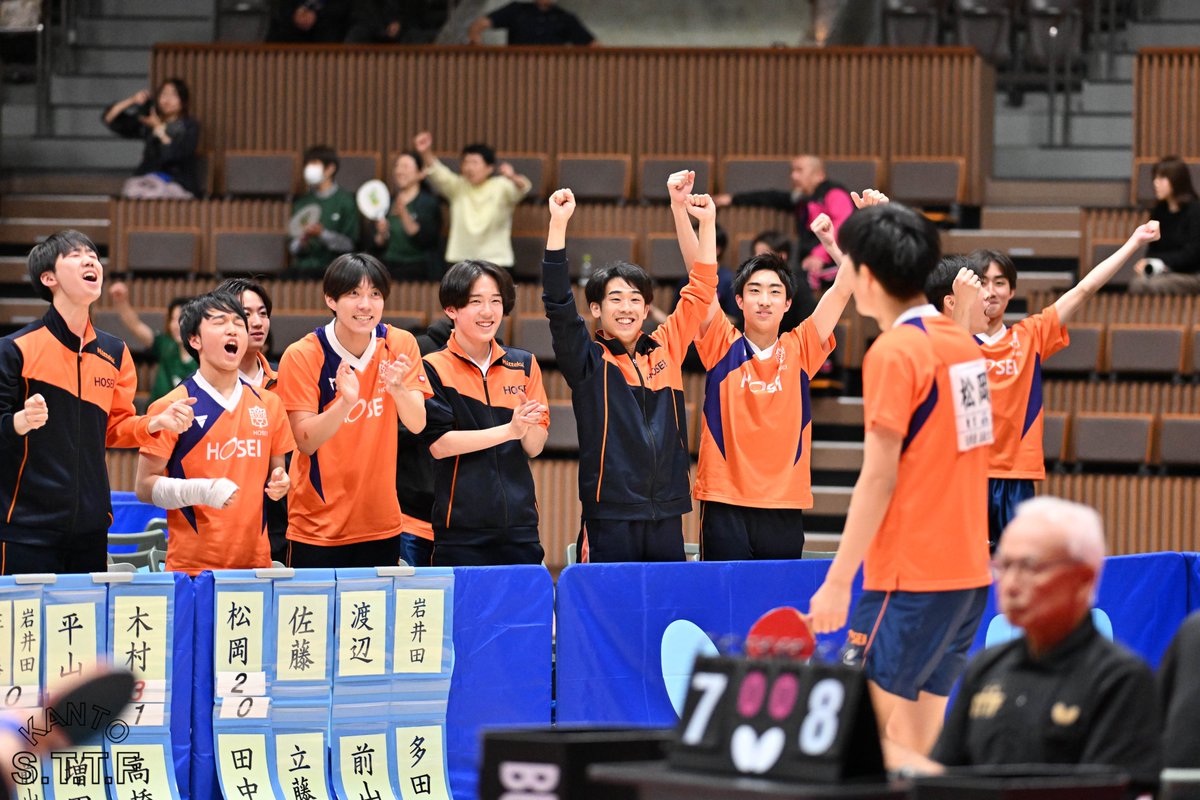 関東学生卓球連盟【公式】 tweet media