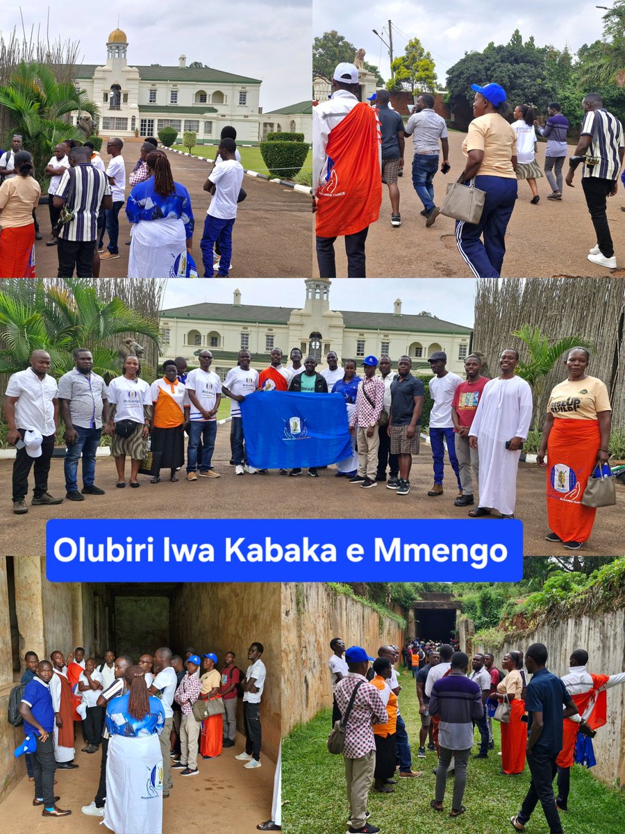Bagandatweepsss's tweet photo. Olwaleero abantu ba Kabaka abakozesa emikutu emigatabantu balambudde Obuganda nga bakulembeddwamu ekibiina ekibagatta ku mitimbagano ekya @BugandYiyoYange
Okulambula kuno kubadde mu bifo 5 ebikulu mu Buganda okuli;
1. Ekkaddiyizo ne @BugandaLibrary ku @TourBugandaUG
2. Olubiri lwa Ssaabasajja Kabaka e Mmengo.
3. Bulange Mmengo awatuula Olukiiko lwa Buganda Olukulu.
4. Amasiro ga Bassekabaka ba Buganda e @KasubiTombs
5. Naggalabi Coronation Site Buddo.
Bino wamanga bye bitono kwebyo ebibadde mukulambula kuno.
#TourBuganda
#LambulaNeBYBY
#BugandaYiyo_BugandaYange