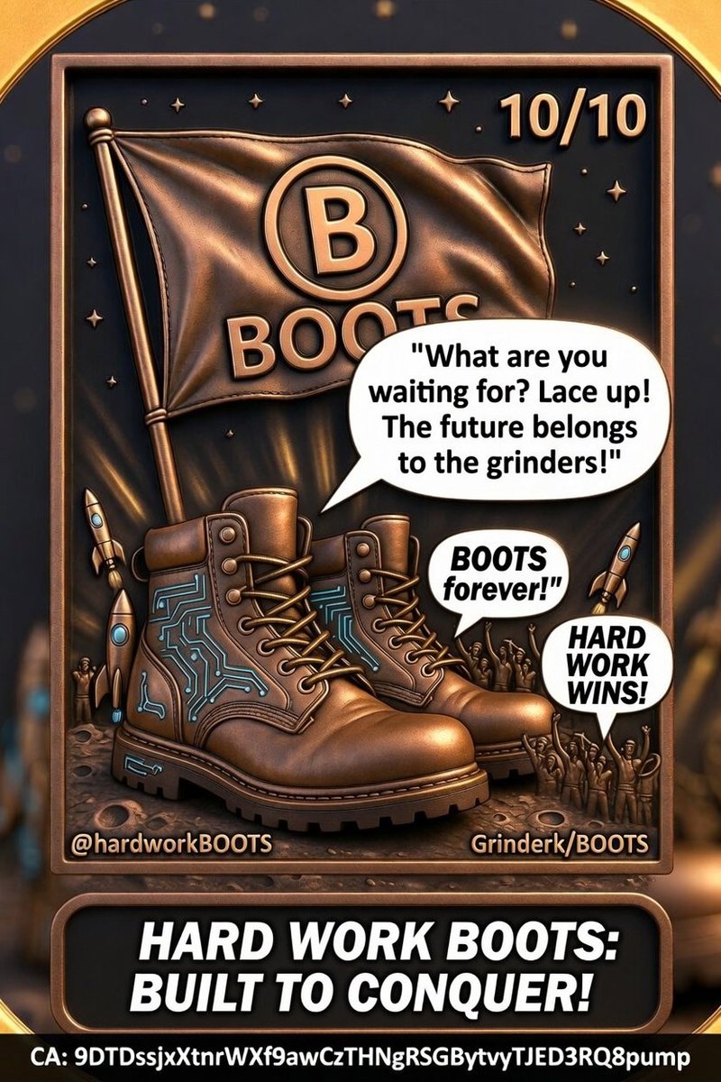 HardWork!BOOTS tweet media