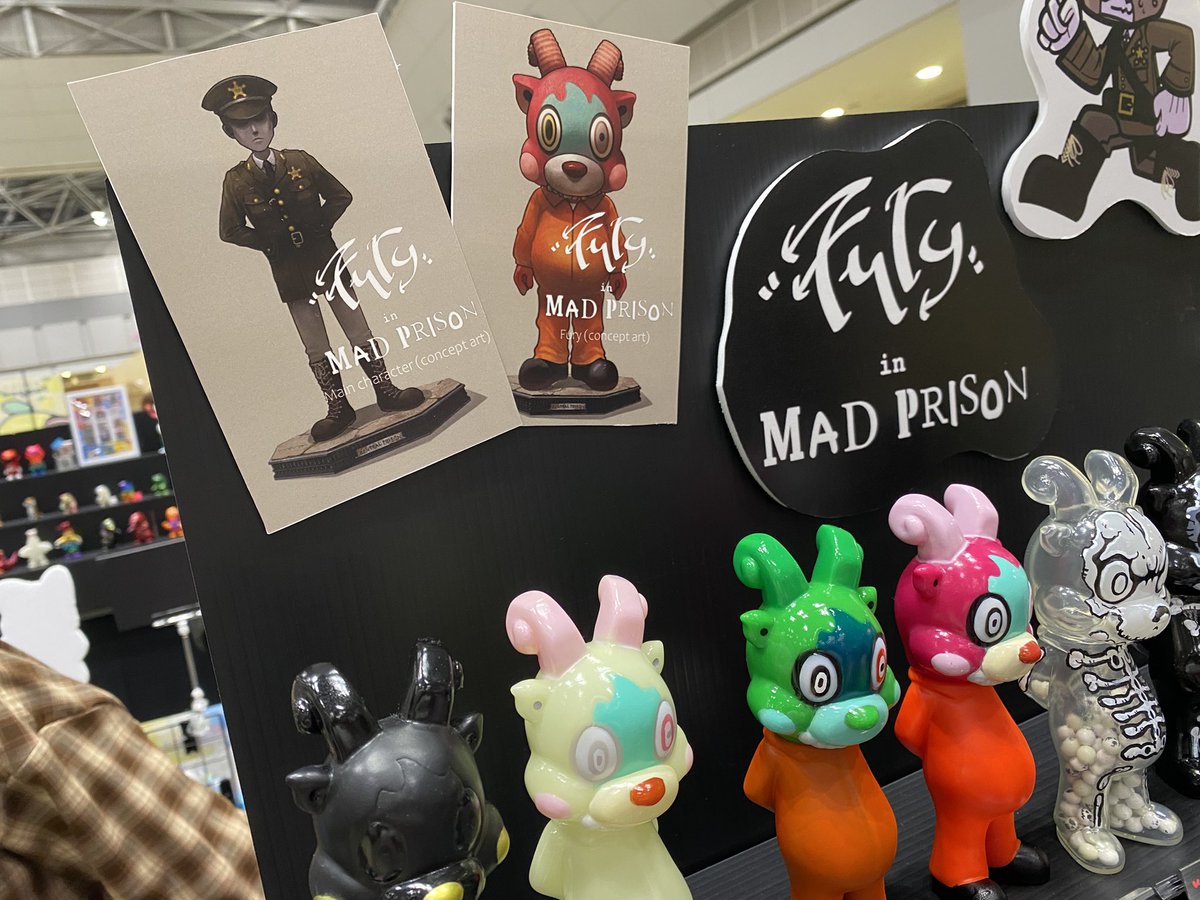 Fury in MAD PRISON】 今回初披露となりました「FiMP」のキャラクター