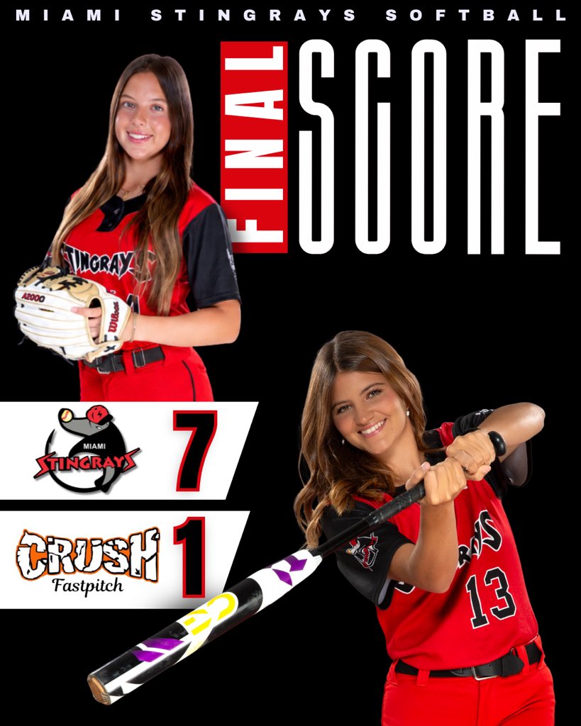 Miami Stingrays Softball tweet media