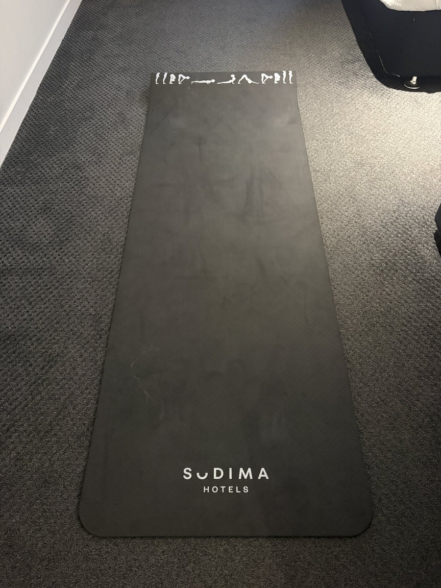 BloggerYumeko's tweet photo. ニュージーランドから、おはようございます🇳🇿
今日泊まっているホテルにはヨガマットが置いてあって、朝からゆっくりヨガ🧘‍♀️ 気持ちよく日曜日をスタートできそうです。
皆さまも素敵な日曜日をお過ごしください☀️

#おは戦80524mn🍨 https://t.co/rmdGPupGZO