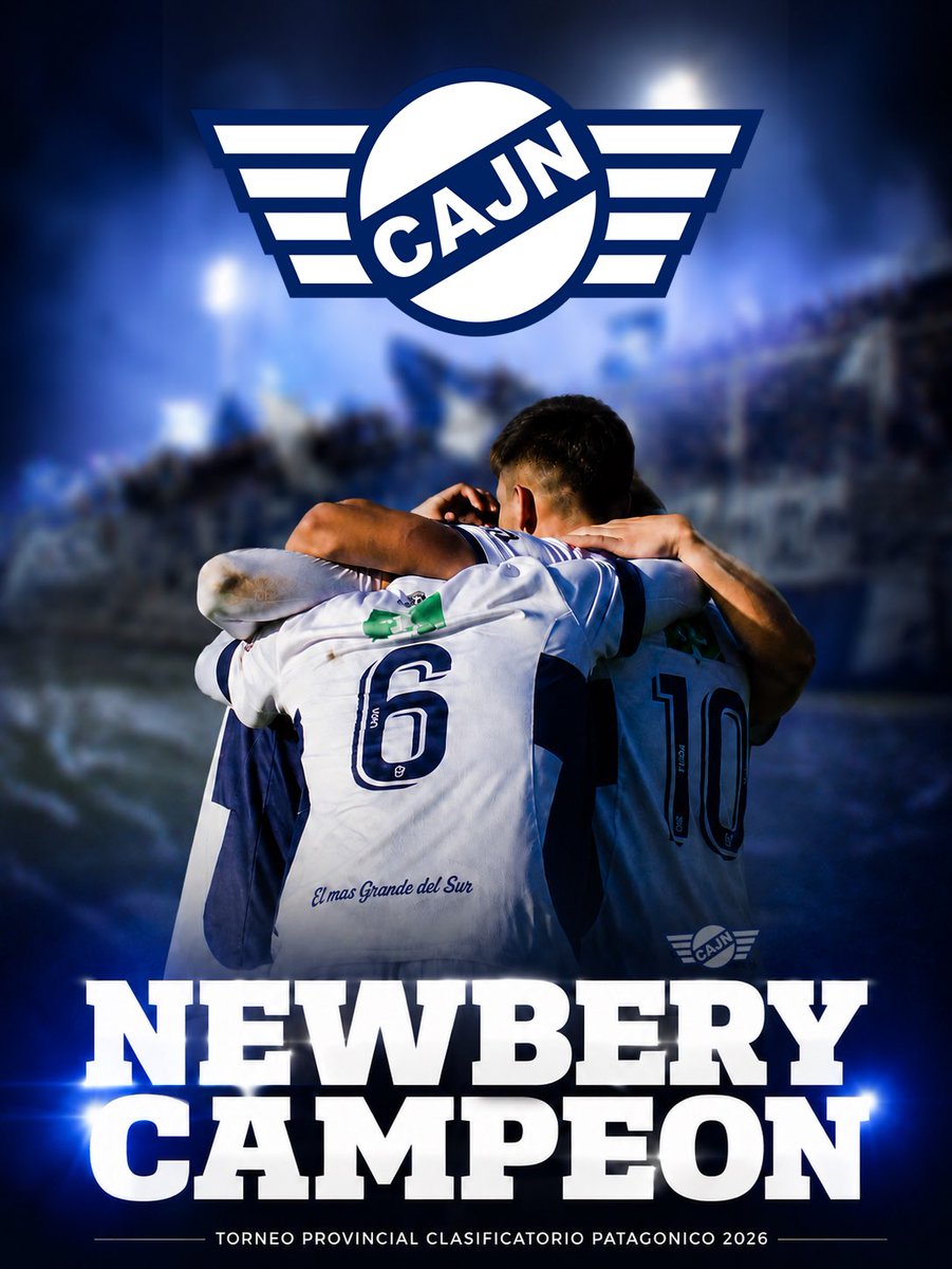 Newberyescr's tweet photo. ¡NEWBERY CAMPEÓN PROVINCIAL! 💙🤍

#IdentidadYPasión🐺 https://t.co/qkssPzDg9N