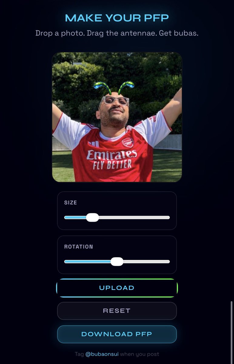 Bubaonsui's tweet photo. New antennae generator is live at  https://t.co/t3bElBkOCg take your favorite nft or pfp and easily throw on the coded antennae to support buba 🐛 https://t.co/JupF5VRv0S