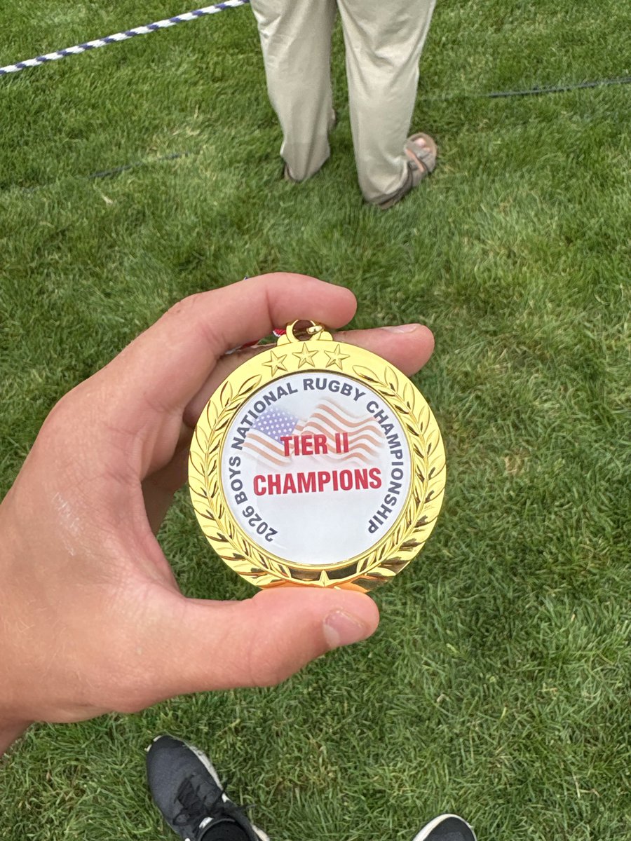 YorkRecruits's tweet photo. My guy @BennetReeder25 was going to miss Spring Game last night but will now get to play on Tuesday.  Of course he was missing due to his Rugby team playing for a National Championship.  Well congratulations to Bennet and his team, they are National Champions!!
#YorkBoy https://t.co/96aM3lDdTY