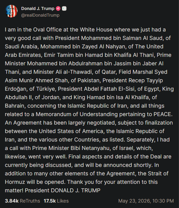 pr1beiro's tweet photo. #Iranwar #iran #usa #hormuz 

Nach dem ganzen hin und her.. glaub ich das erst wen das von beiden  Seiten bestätigt ist! 

Sollte das wirklich so sein, dann bin ich auch auf den Deal seitens Iran gespannt! Den bei den meisten Punkten, müsste sich Amerika "beugen" .. eigentlich! https://t.co/Xdu13WsmwS