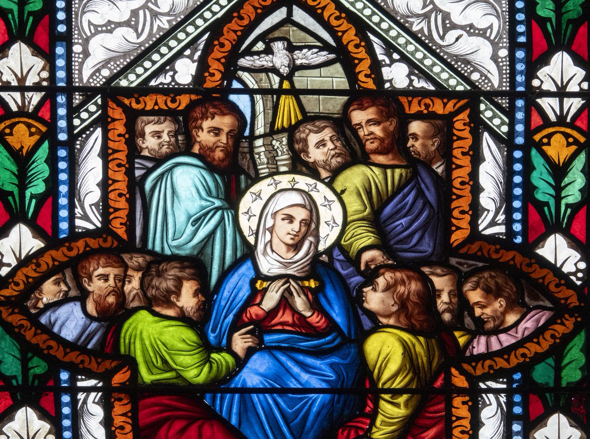 MICatholicConf's tweet photo. "I am sending the promise of my Father upon you; but stay in the city until you are clothed with power from on high.”

#PentecostVigil https://t.co/FnUynyoUIJ