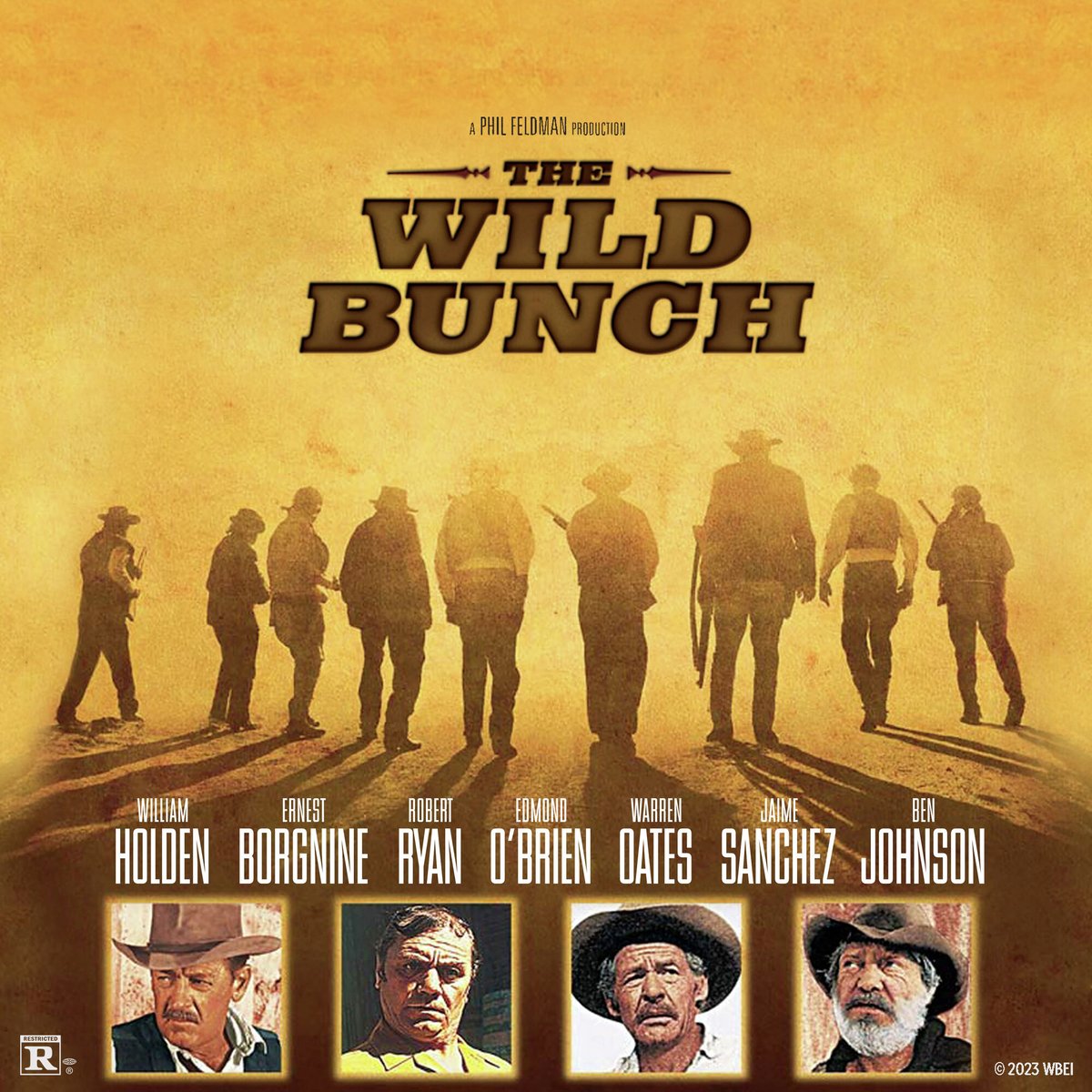 Belcourt's tweet photo. Today (Sun) at 12pm + 7:45pm — in #35mm — Sam Peckinpah's 1969 THE WILD BUNCH > https://t.co/2VNVsAwpS6 https://t.co/H7raU2asUL