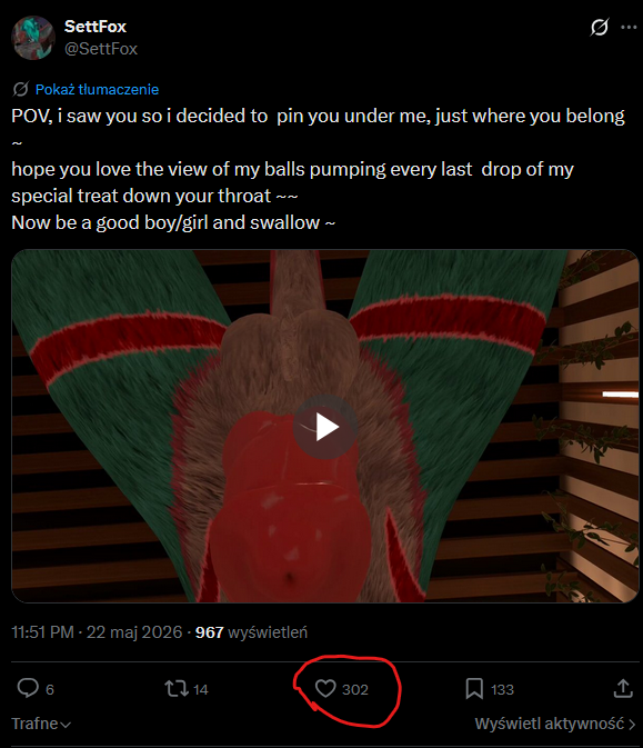 SettFox tweet media
