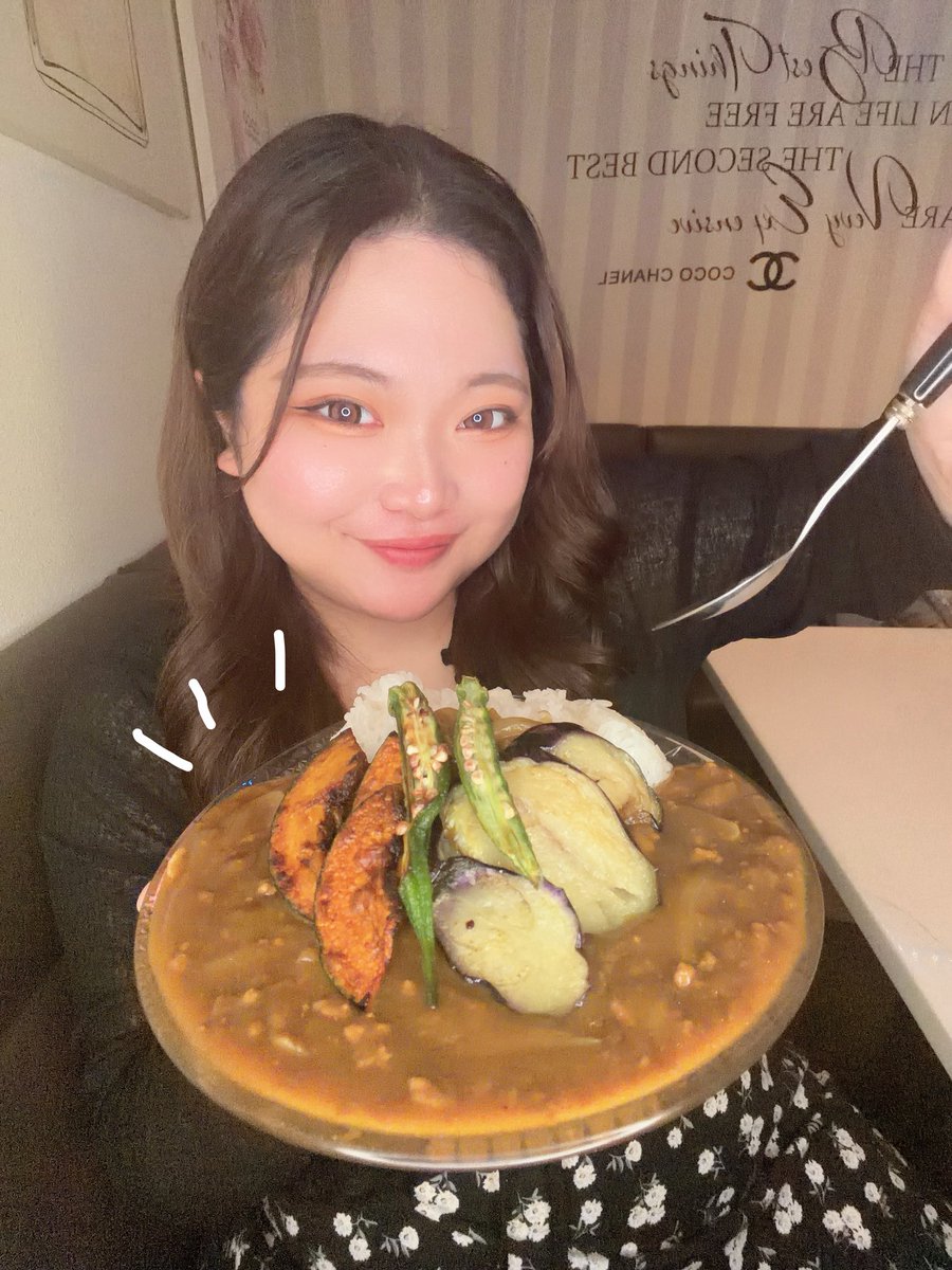 mana__u7's tweet photo. ゆなさんの夏野菜カレー🍆🧅🫛🥕
遠隔ありがとん💓💓
#ぽっちゃり女子 #ぽっちゃり好きと繋がりたい https://t.co/BGxvSJeFkW