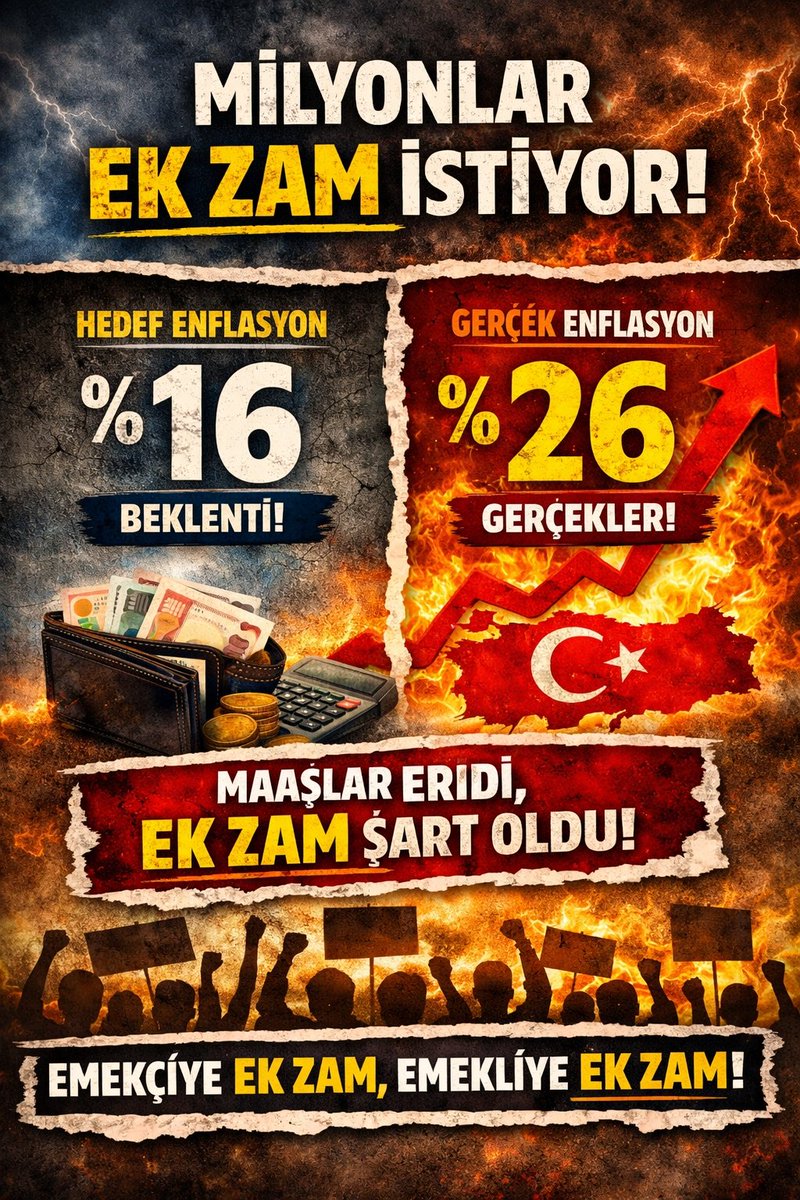 liyakat_sen's tweet photo. “Hedef şaştı, maaş eridi — ek zam şart!”  @tcbestepe @HMBakanligi @TBMMresmi https://t.co/asDzzufzQa