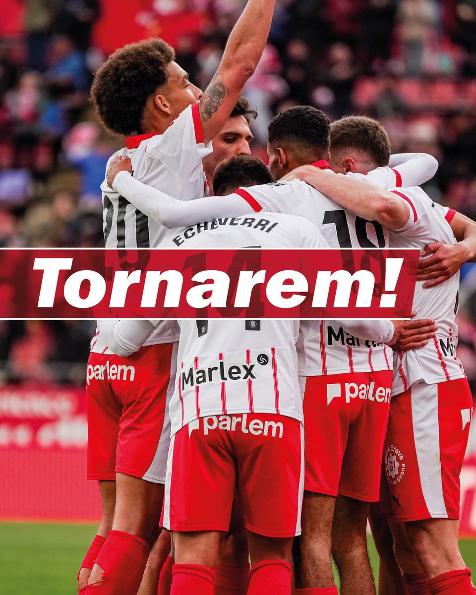 Girona_Cat's tweet photo. ❤️🤍 Tornarem! https://t.co/UMSv8RBGAt