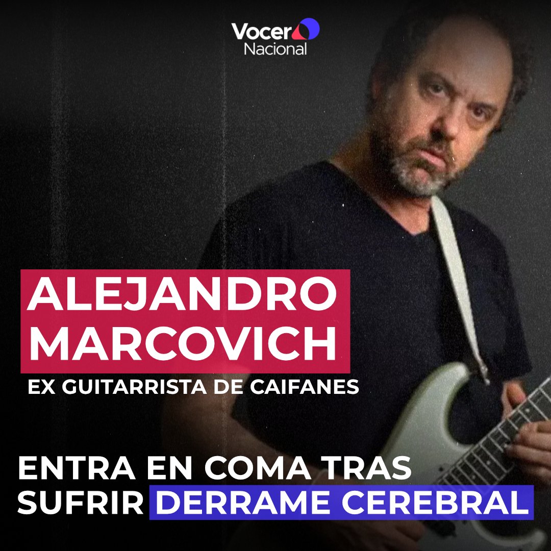 Vocero_Nacional's tweet photo. El rock está de pie, enviando toda su energía al maestro Alejandro Marcovich. 🎸

Su música y sus solos icónicos forman parte de la banda sonora de nuestras vidas, y hoy nos toca a nosotros enviarle toda la fuerza posible.

#AlejandroMarcovich #Caifanes #VoceroNacional https://t.co/4rphocLWHM