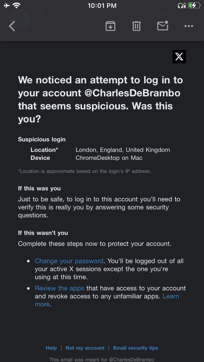CharlesDeBrambo's tweet photo. The idiot that has been trying to hack my X account since last week , I can see that you have no work doing , that’s why you are engaging on what will not gain you anything rather it will waste your time and energy. https://t.co/j3zec1SrBx