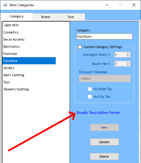 RJFSOFT's tweet photo. Consignment Software:  #Shopify product footer for a specific Category (adds to product description).
https://t.co/8miVlqsxCf
#software #consignor #pos #consignment #thrift #resale #thrifting #resellers #resellercommunity #consigning #consign #recycledfashion #reselling #upcycled https://t.co/6tPJmygXOe