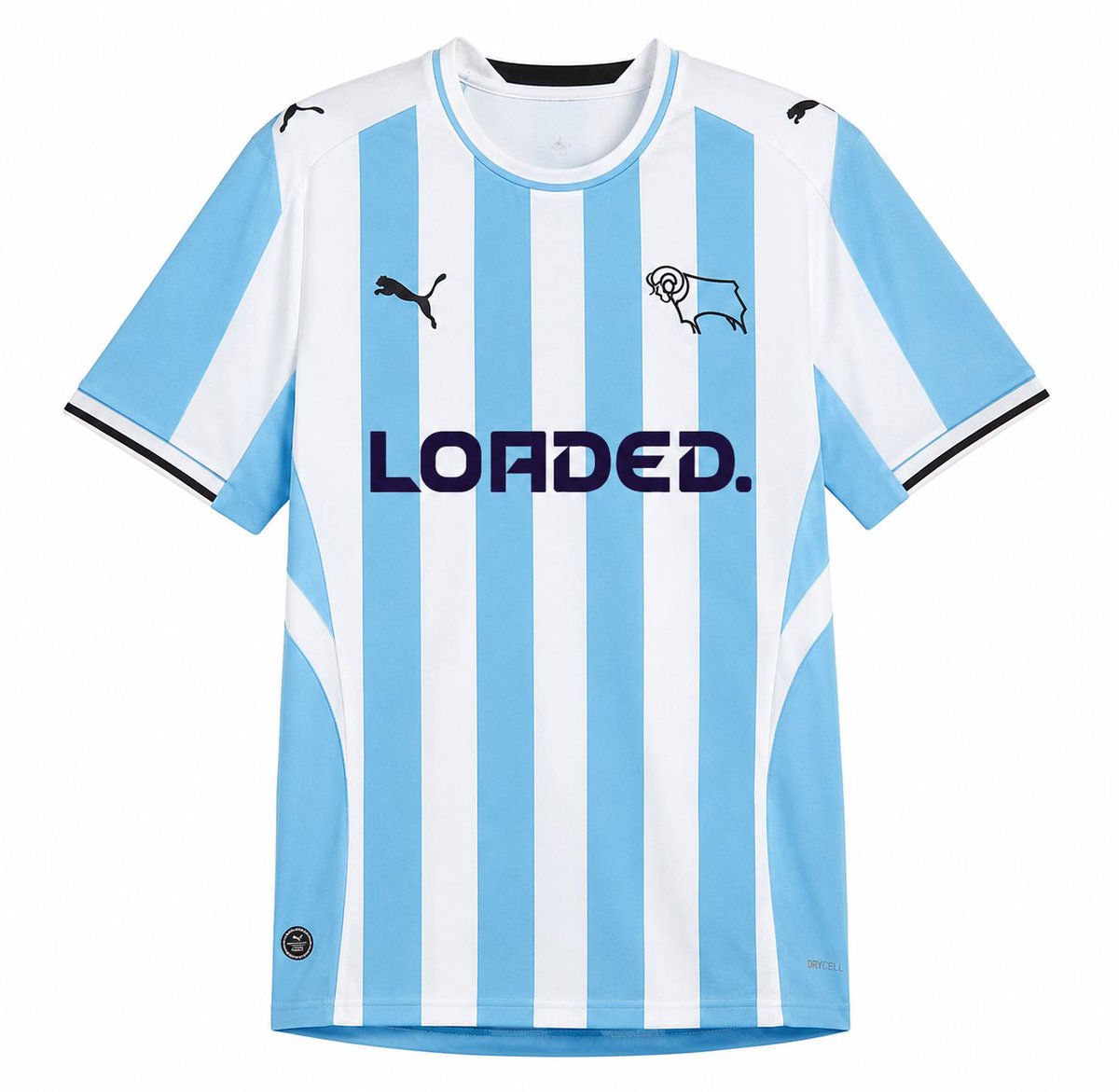 jarhead1397's tweet photo. Not design savvy myself so have used AI but tried to be as specific as I could to show the sort of thing I wouldn’t mind seeing one day. #dcfc #kitconcept @dcfcofficial https://t.co/OxPRY8Npe8
