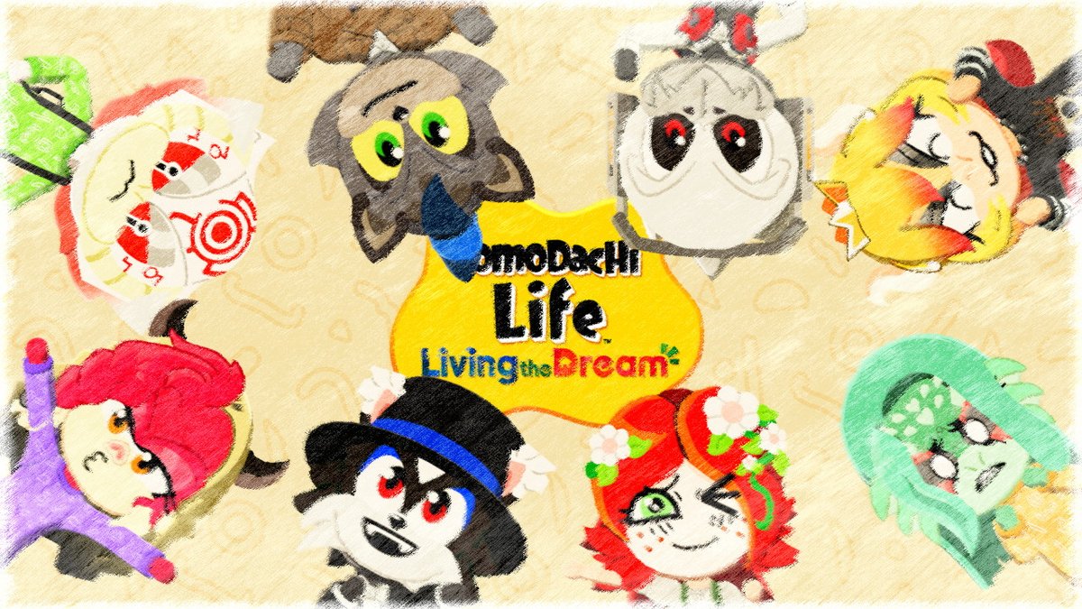 Eggbot151's tweet photo. Team Misfits have arrived on my tomodachi life island 
#tomodachilife #teammisfit https://t.co/IhBVQ3d2b3