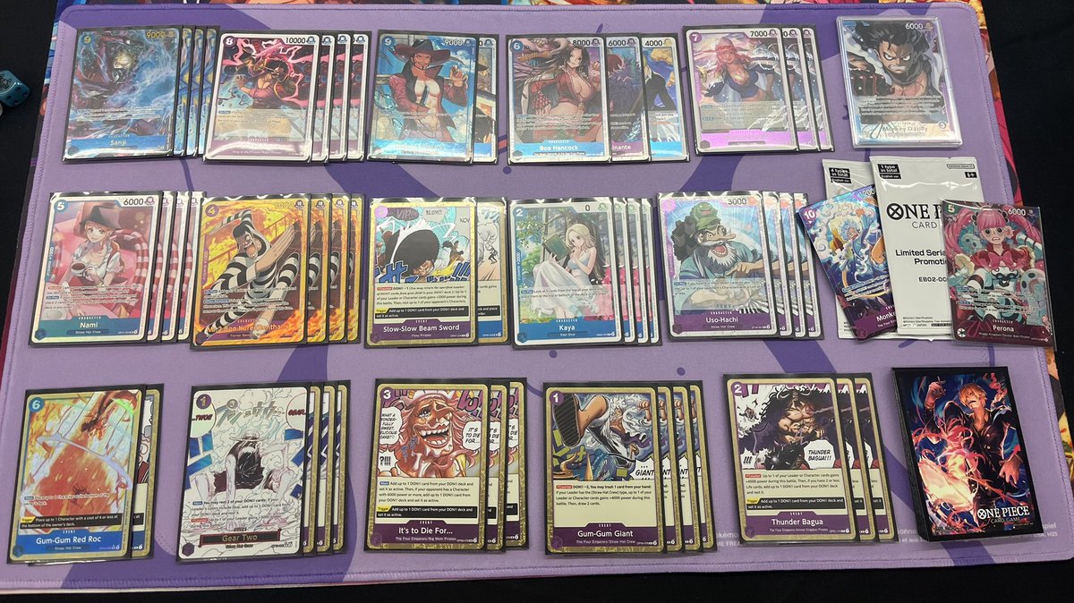 SupernovaSean_'s tweet photo. 5-0 UP Luffy Extra Grand Battle 
UY Nami W
UY Nami W
RU Ace W
RU Lucy W
UY Nami W

@OPtopdecks https://t.co/wG5AMgF81U