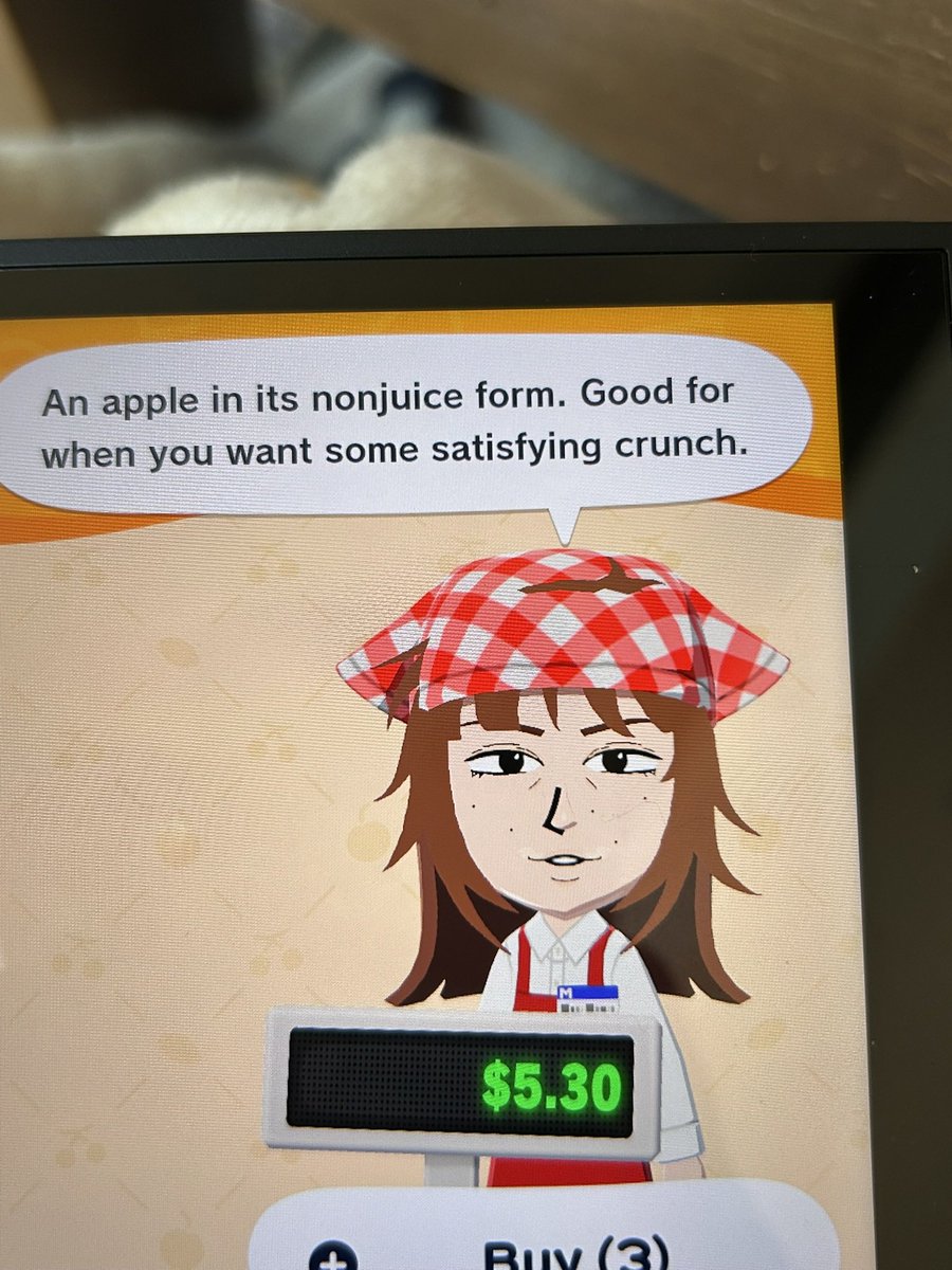 monochuchi's tweet photo. @hitsujigoods …this just reminded me that i made kara on tomodachi life （╹◡╹） https://t.co/jpXuGB57hz