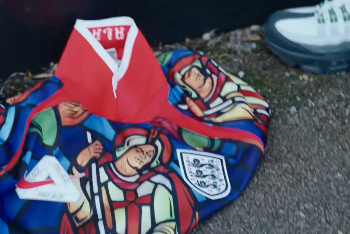 houseofheat's tweet photo. Palace Previews Nike X2 Collection for England Ahead of 2026 World Cup 😮‍💨 https://t.co/nmD7is0W5a